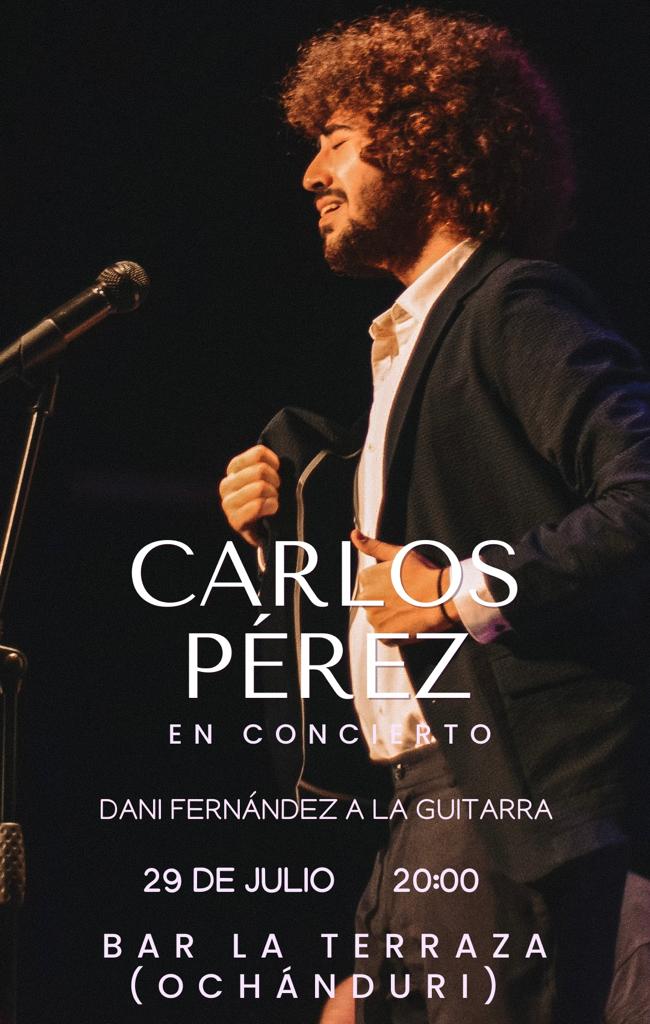 Carlos Pérez en concierto