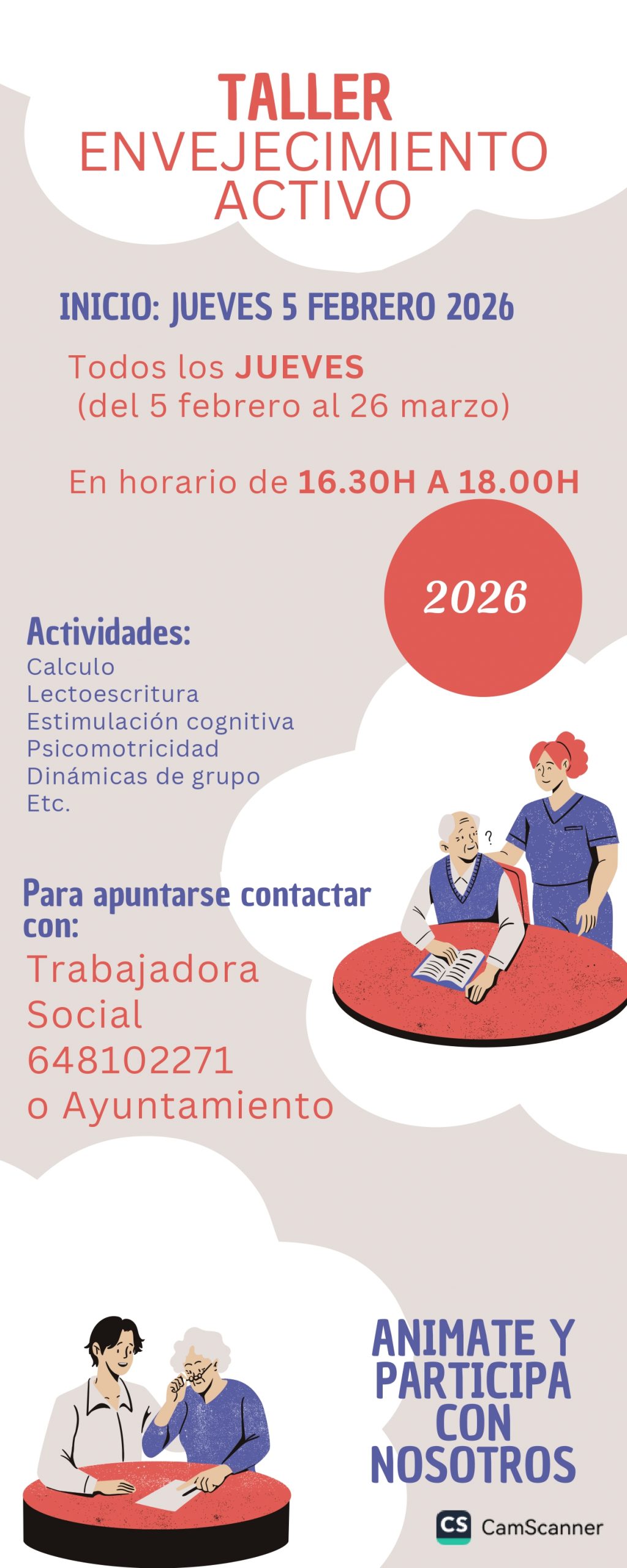 Taller Envejecimiento Activo 2026