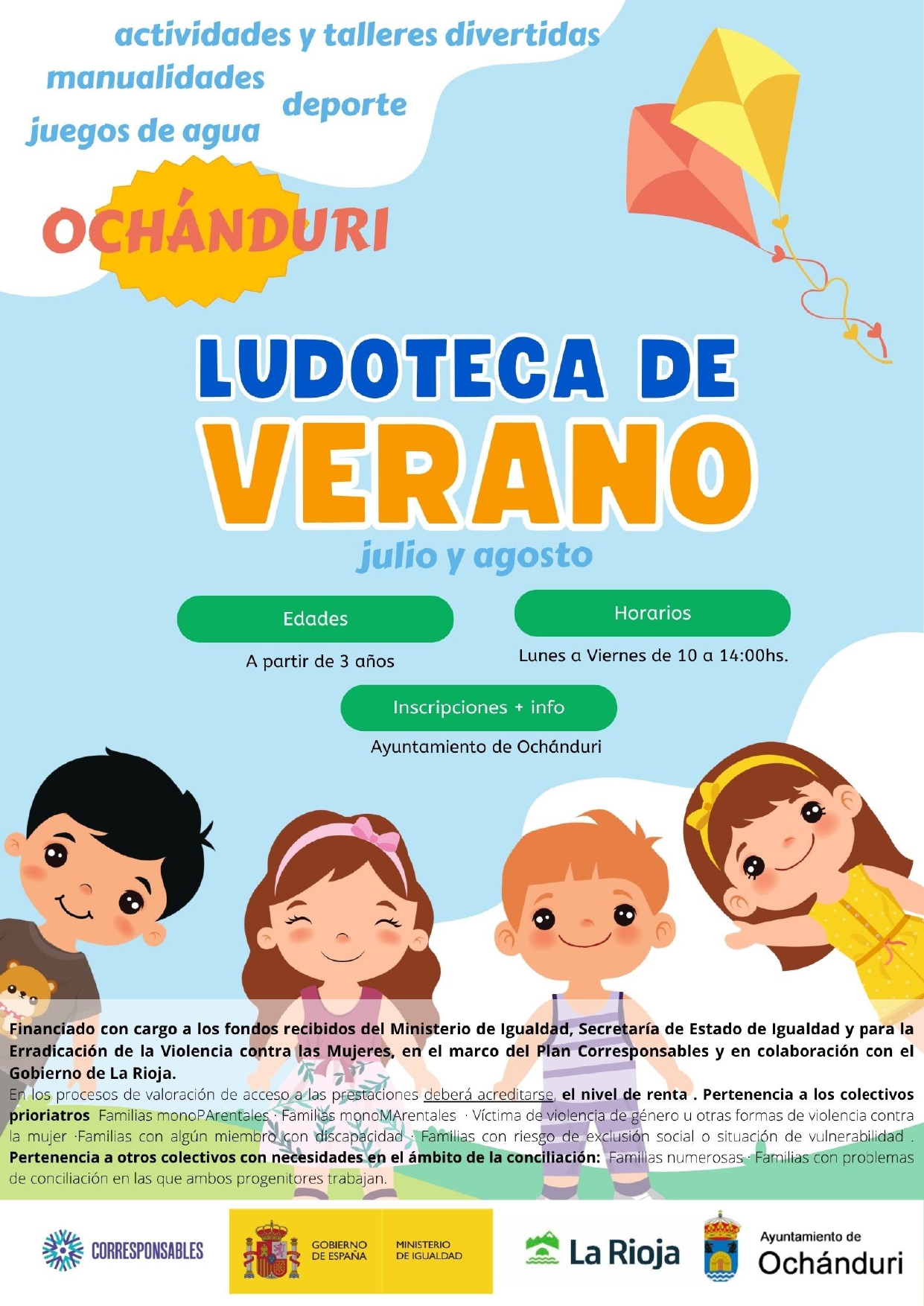Cartel ludoteca 2026