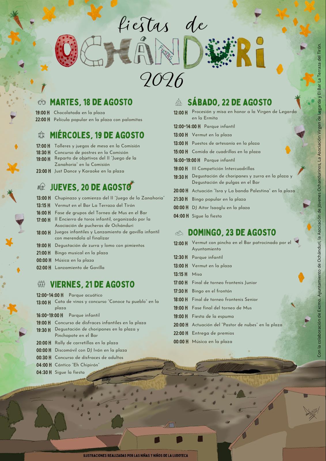 Fiestas de Ochánduri 2026